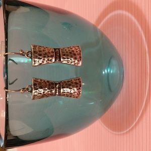 Silver Tone Dangle Earrings